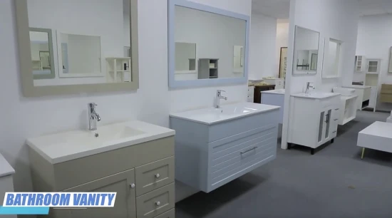 Black Wall Hung Double Vanity Unit and Basin 1200mm Bathroom Vanity Cabinet Set