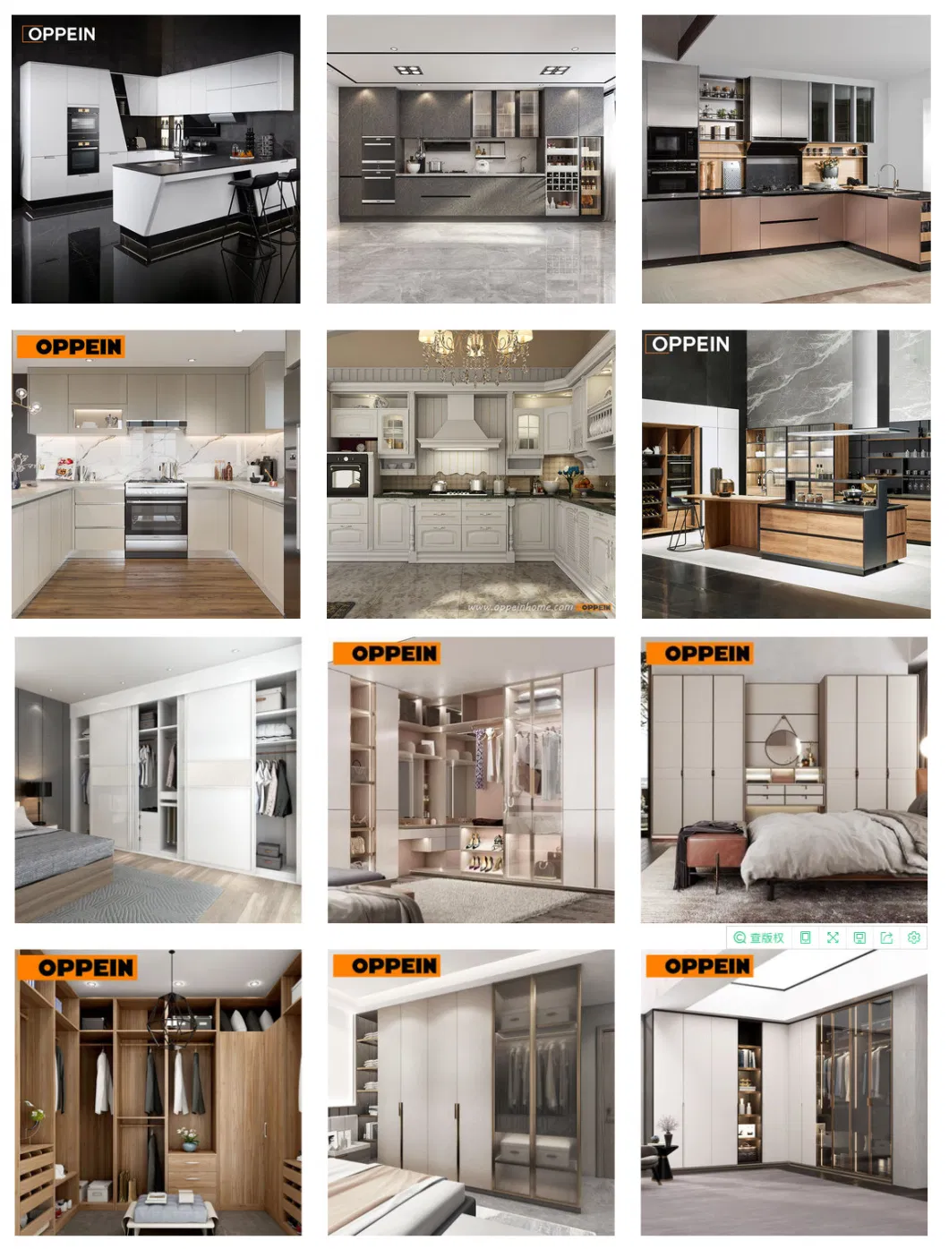 European/ America/ Australia Style Shaker Door Style Kitchen Cabinets Furniture Factory
