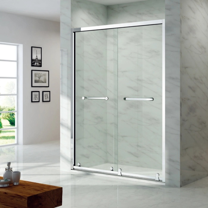 Tempered Glass Sliding Door Fashion Simple Shower Enclosure