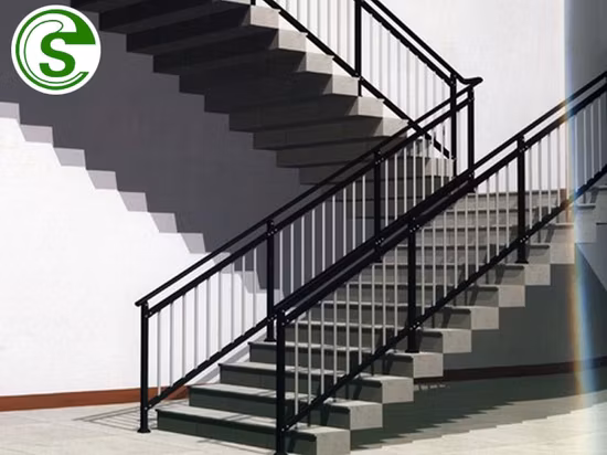 Easy Assemble Modern Metal Stair Railing Designs for Sale