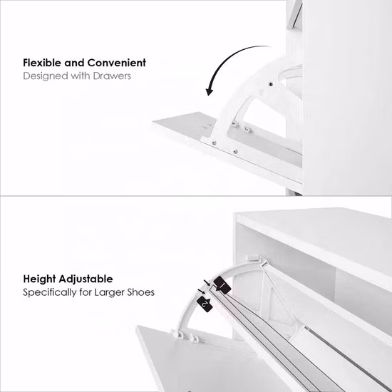 Nova Multifunctional Modern Wooden Shoe Rack Cabinet