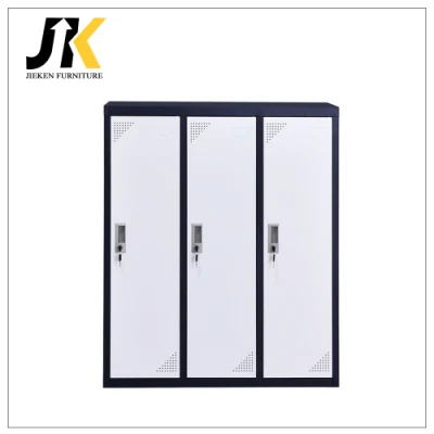 Modern Simply 3 Doors Balcony Cabinet Locker Metal Filing Cabinet