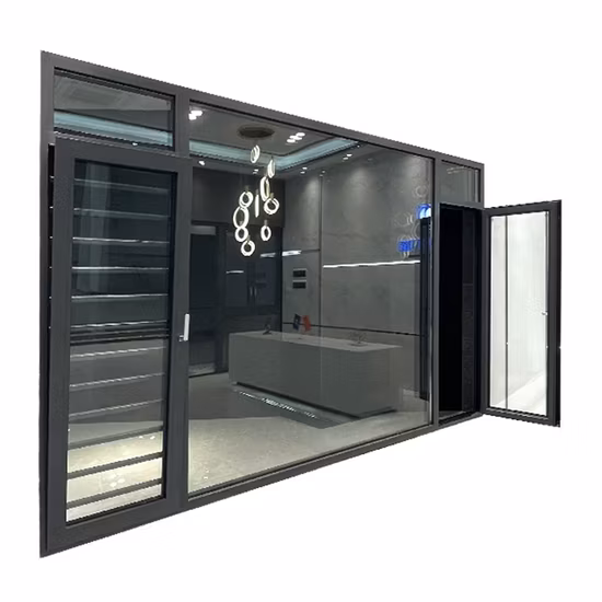 Building Material Manufacturer Price Windows and Doors Australia Standard Aluminum Windows Louvers As2047 Glass Louver Windows for Australia Market